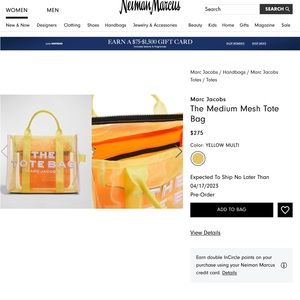 Marc Jacobs Tote Bag Medium